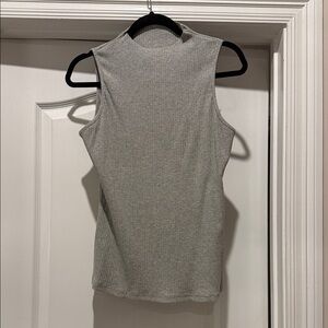 Mittoshop Heather Gray Ribbed Tank Top